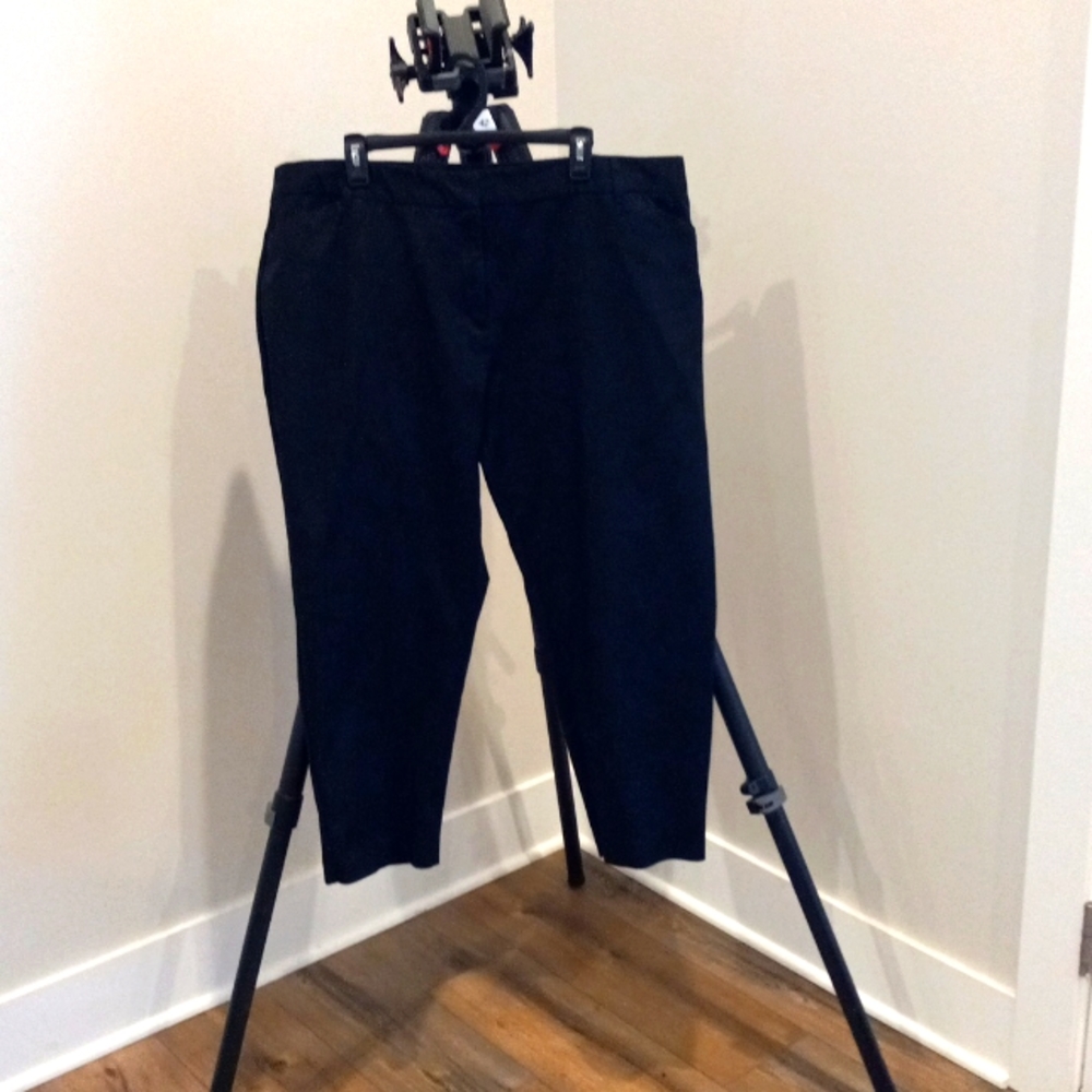 Emma Ankle Pants by Liz Clairborne. Black. Size 20W.